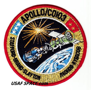 Vintage ORIGINAL APOLLO SOYUZ Test Project (ASTP) AB Emblem- CREW -PATCH-NEW****